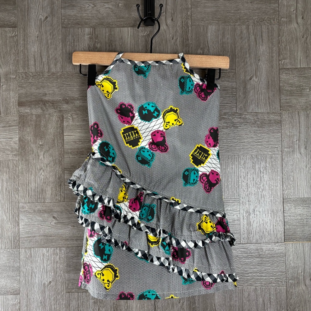 Harajuku Mini by Gwen Stefani X Target Girls Gray Multi Colored Halter Dress